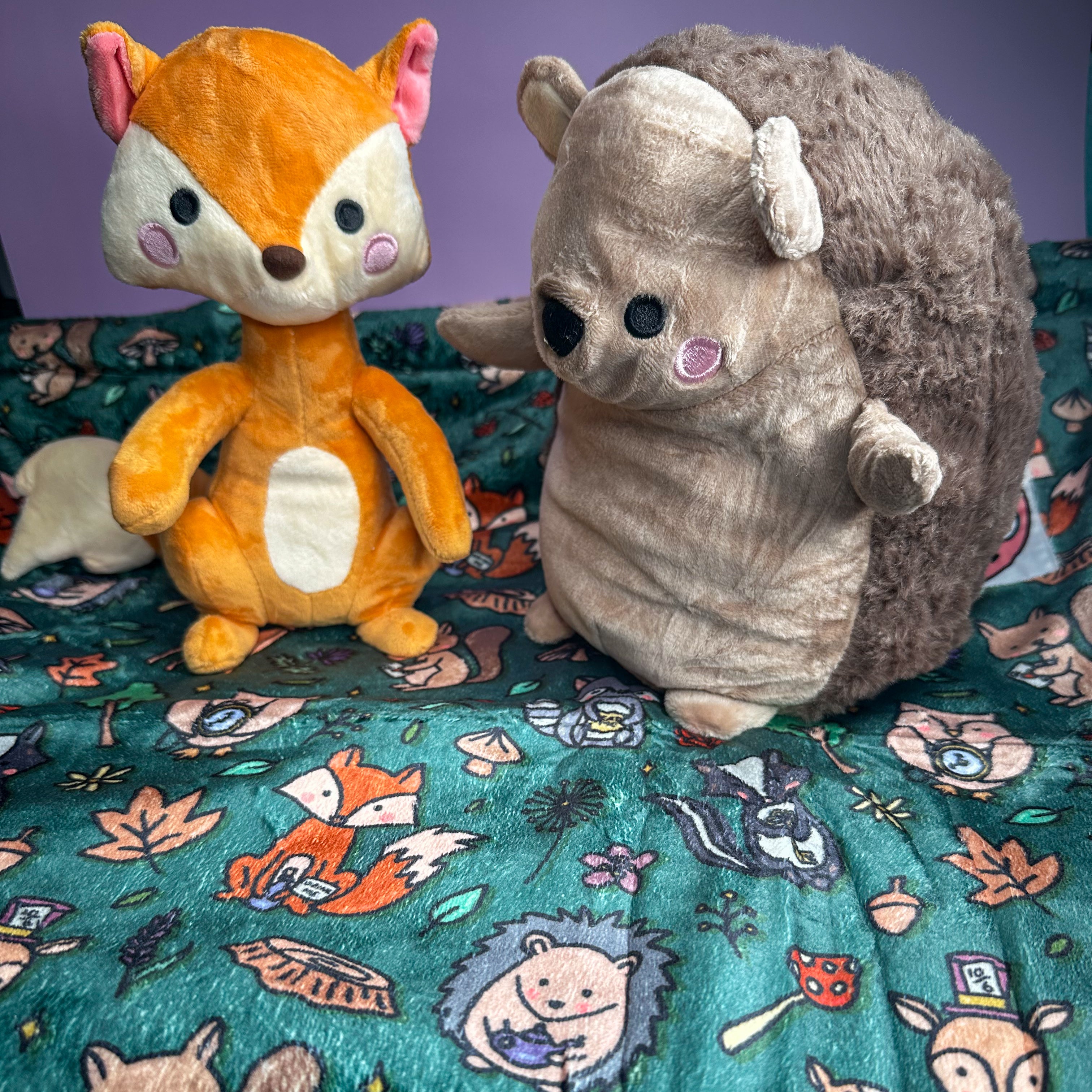 Autumn Wonderland Chessie the Fox dog toy - Pup Chic Boutique