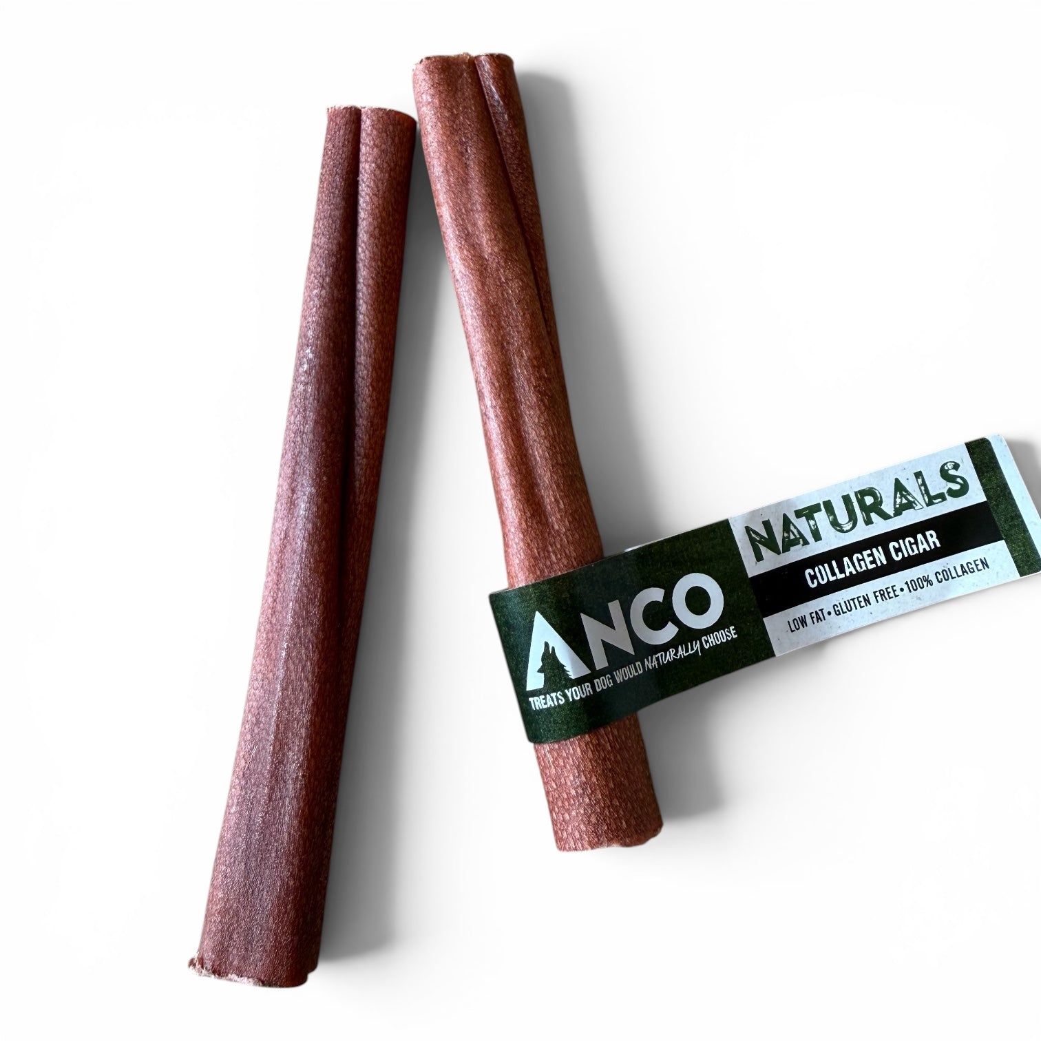 Anco Cigar Rolls — Natural Buffalo Collagen Dog Chew