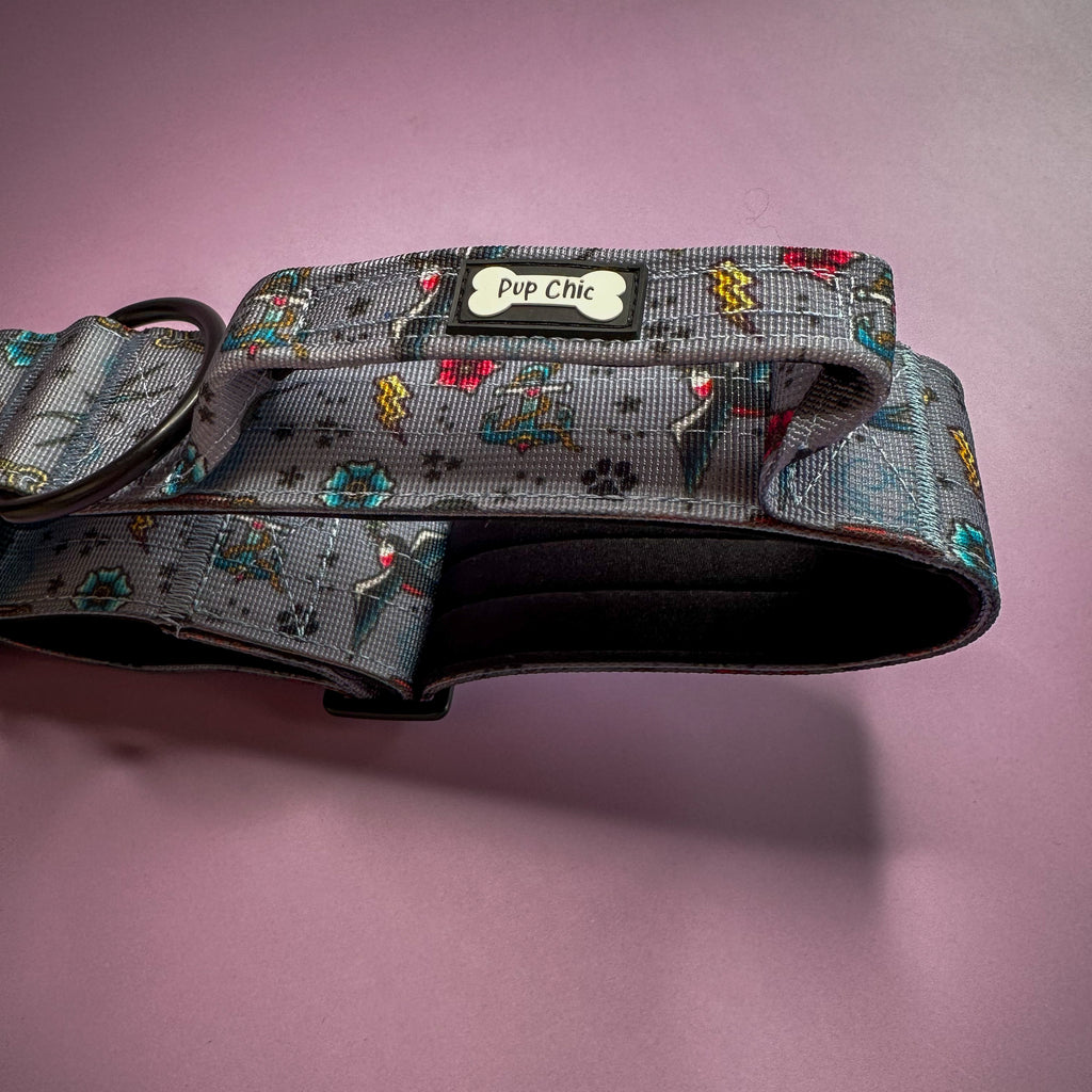 Artful Dogster Tactical Dog Collar with Handle
