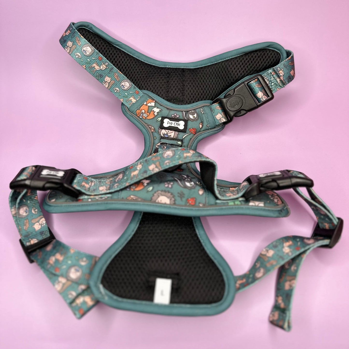 Autumn Wonderland Tuff Stuff Dog Harness - longer body tactical harness