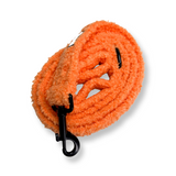 Autumn Sun orange fleece lead - dog leash