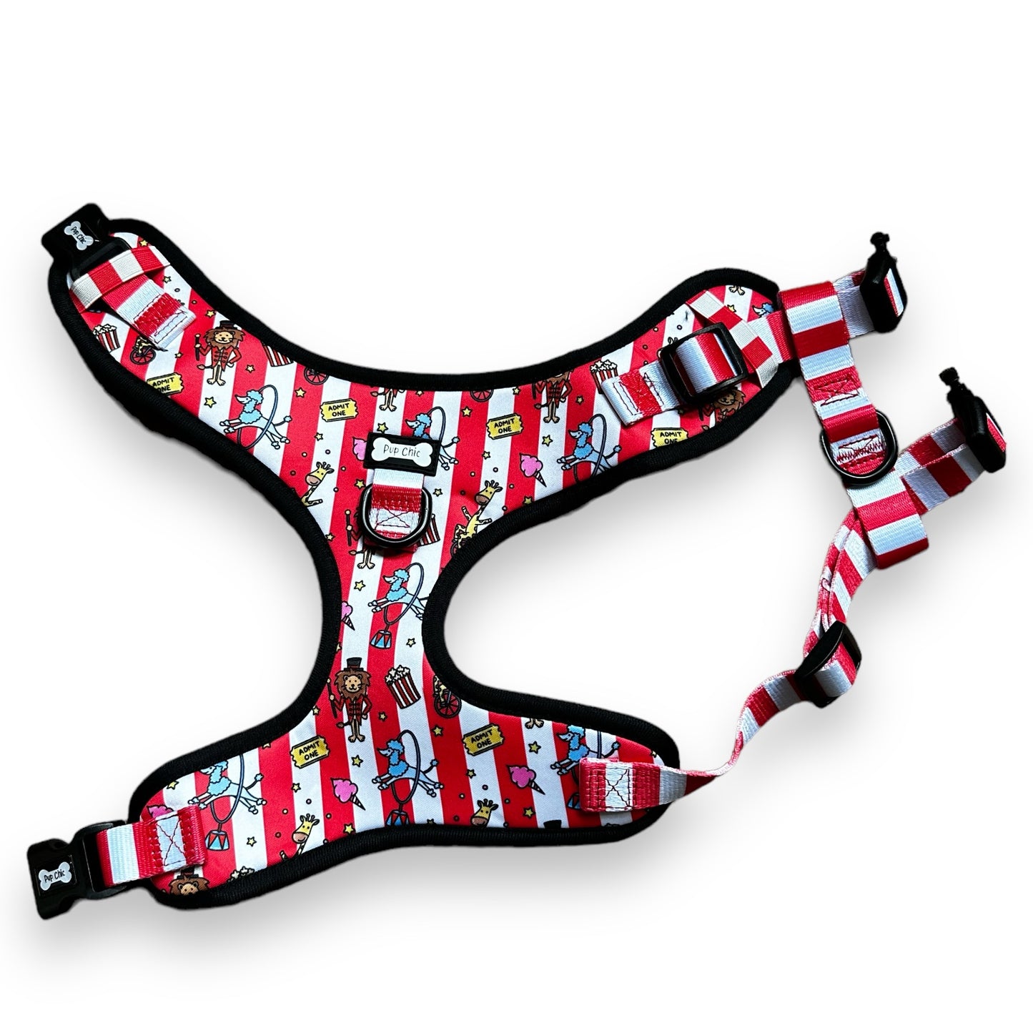 Circus Chic Adjustable Step in Dog Harness