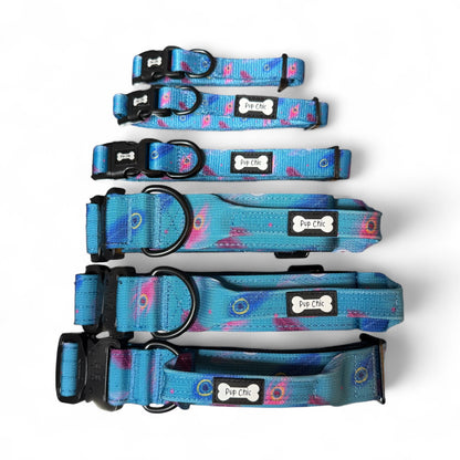 Power Peacock Tactical Dog Collar (M–XL) – Heavy-Duty Strength Meets Bold Style