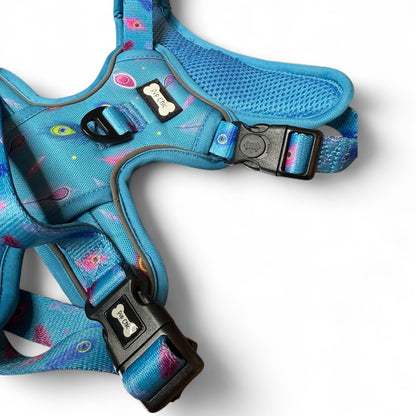 Power Peacock Tactical Dog Harness – No Pull & Fully Adjustable