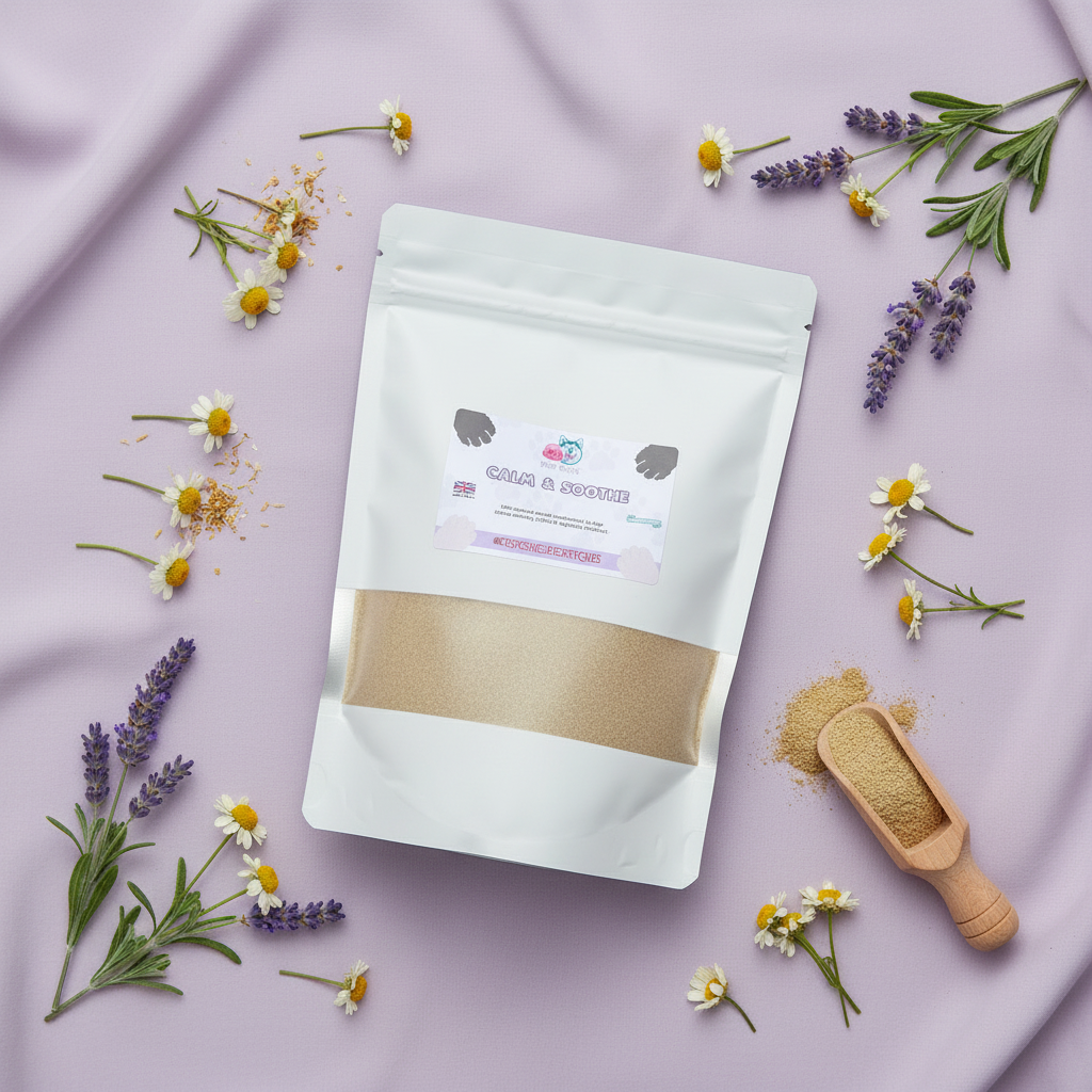 Calm & Soothe Dog Supplement – Natural Support for Relaxation