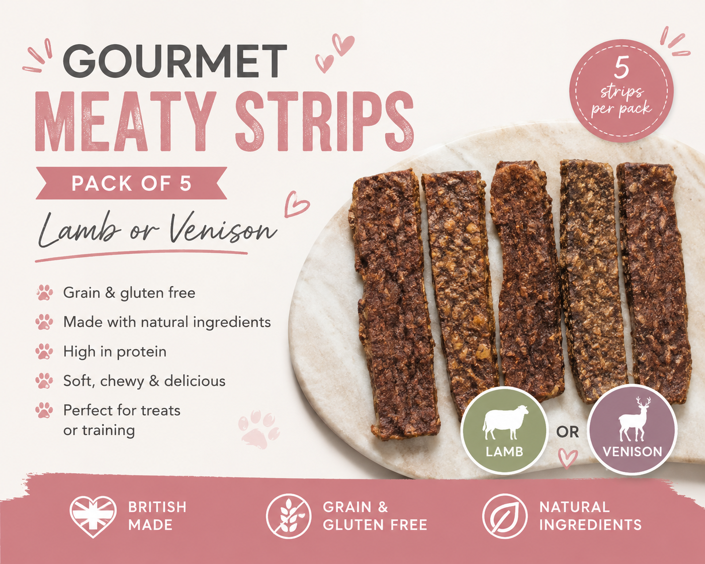 Gourmet Meaty Strips