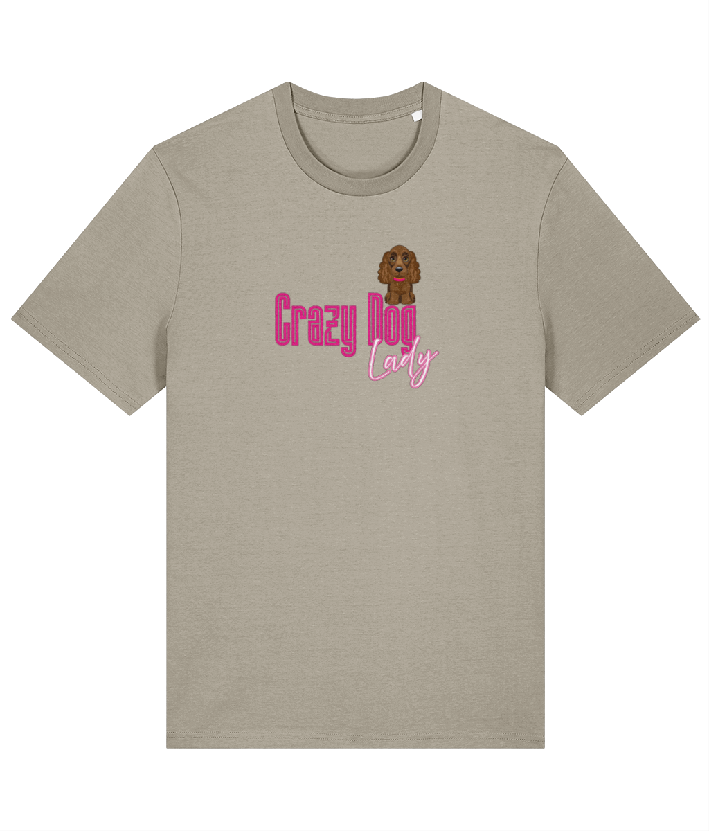Crazy dog lady cocker spaniel T-Shirt