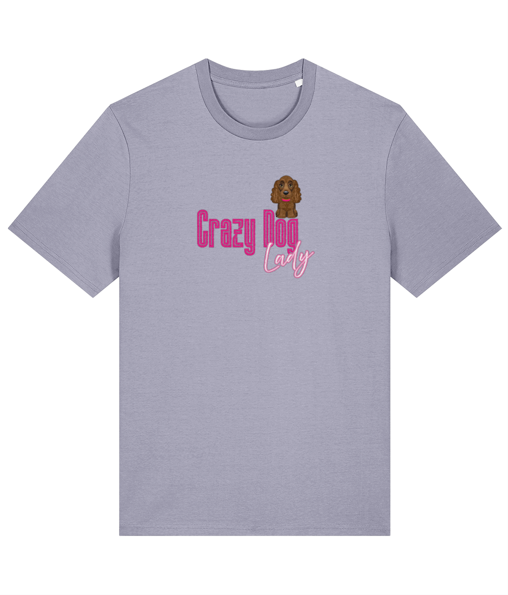 Crazy dog lady cocker spaniel T-Shirt