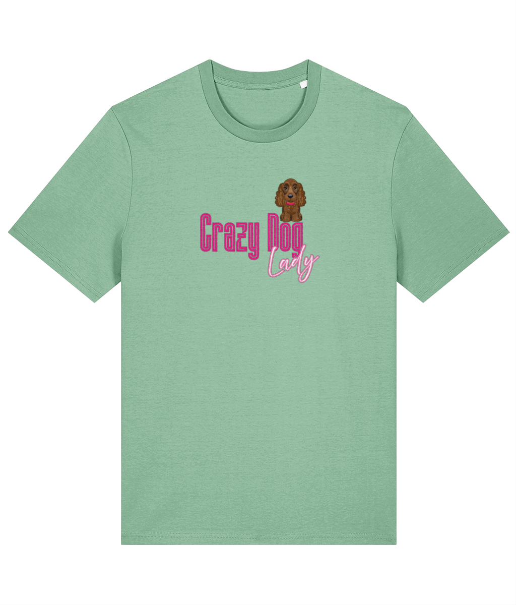 Crazy dog lady cocker spaniel T-Shirt