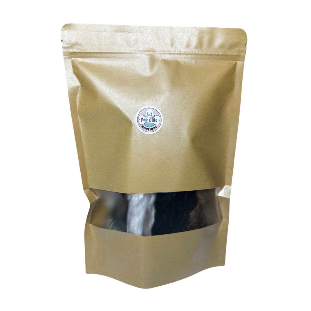 Deworminator dog treats - hairy cow, lamb and rabbit ears