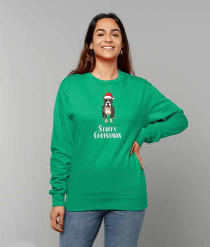 Staffy Christmas Jumper - Pup Chic Boutique