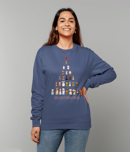 Ultimutt Christmas jumper blue