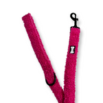 Hot Stuff pink fleece lead - dog leash