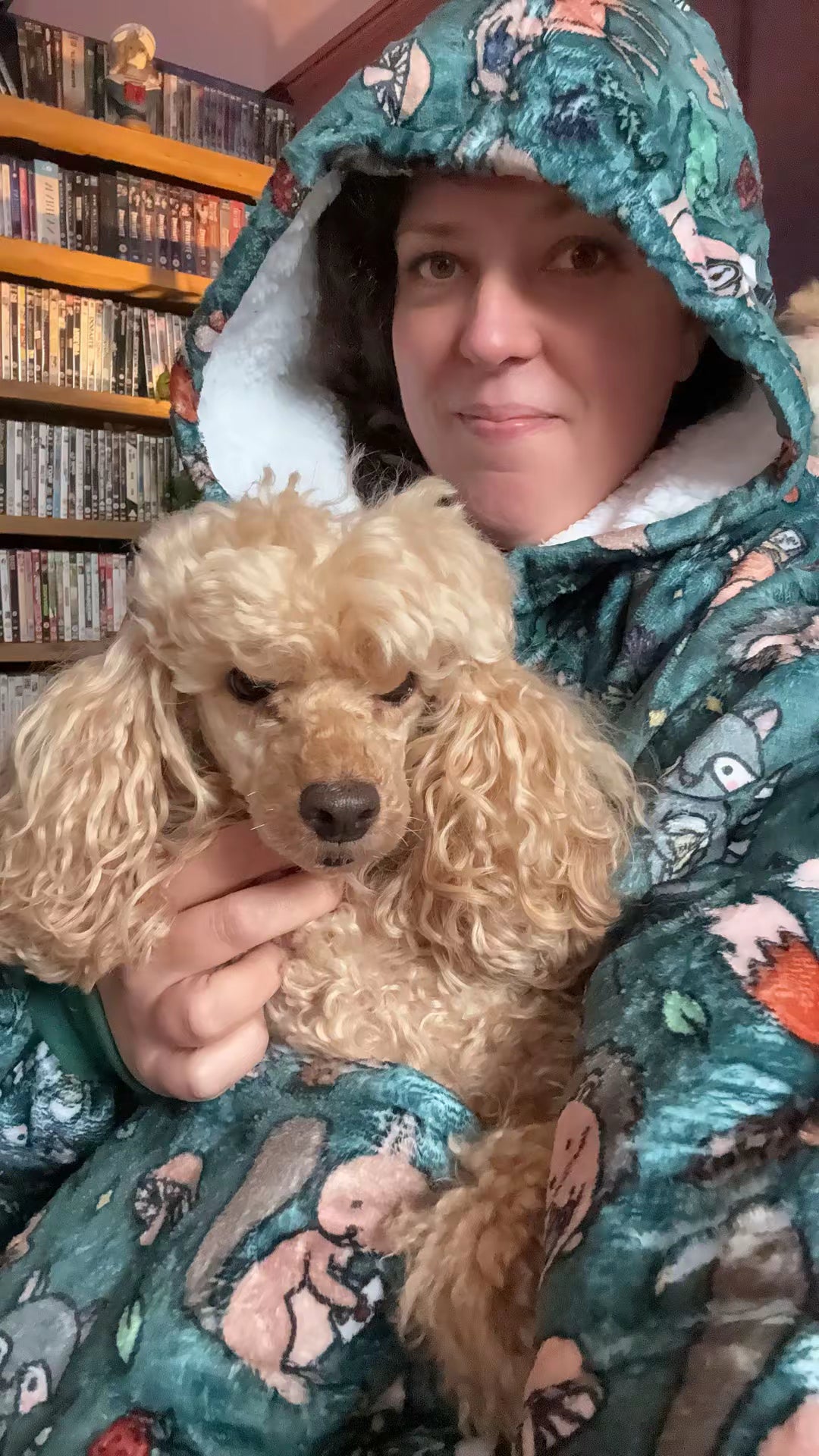 Woodland Wonderland Snuggle Pup Hoodie Wearable Blanket