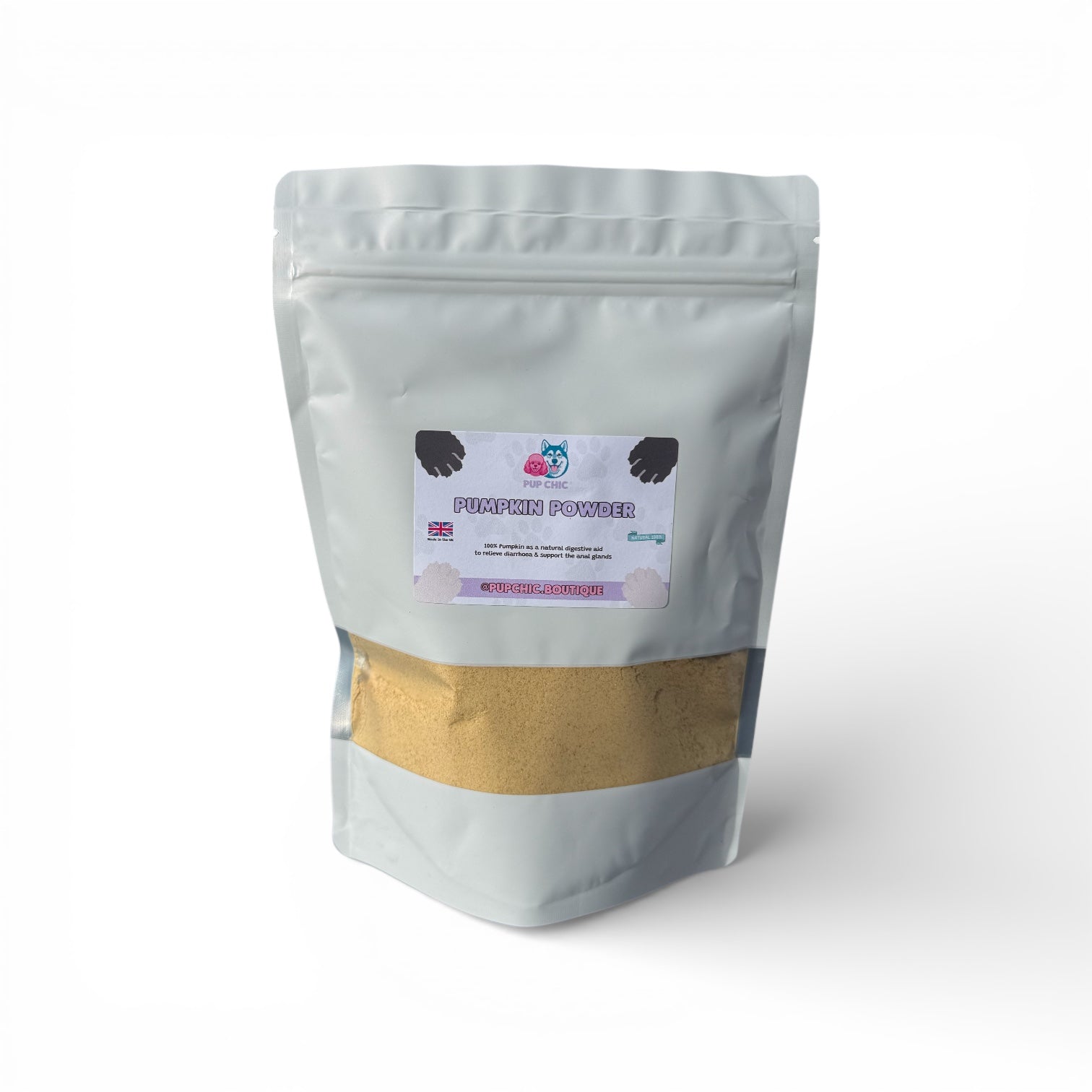 Pumpkin Powder for Dogs & Cats – Natural Digestive Aid (200g)