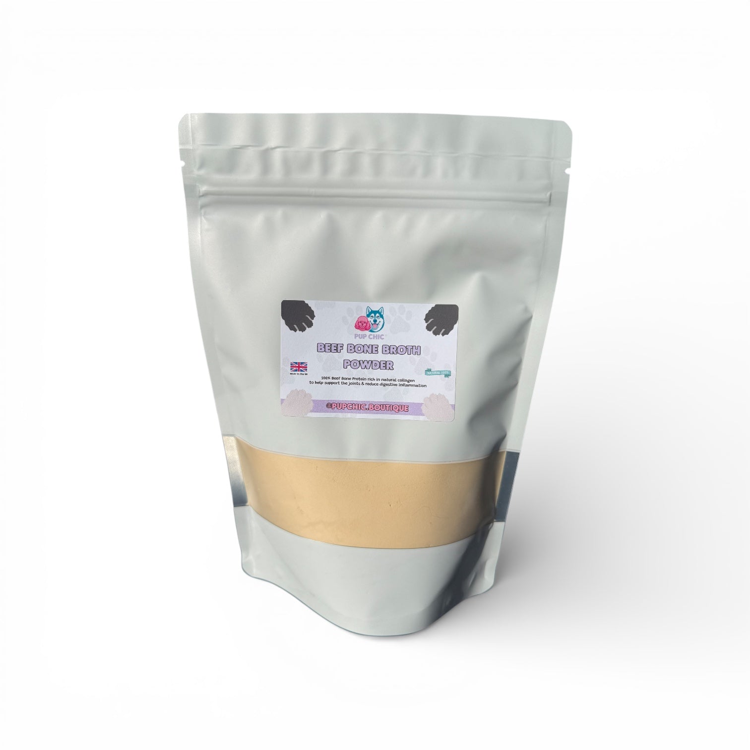 Beef Collagen Bone Broth Powder Dog Supplement