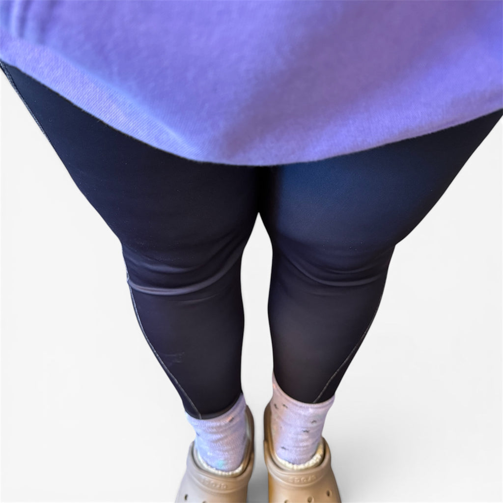 Seconds: Black Dog Walking Leggings – Hair-Resistant Pocket Leggings