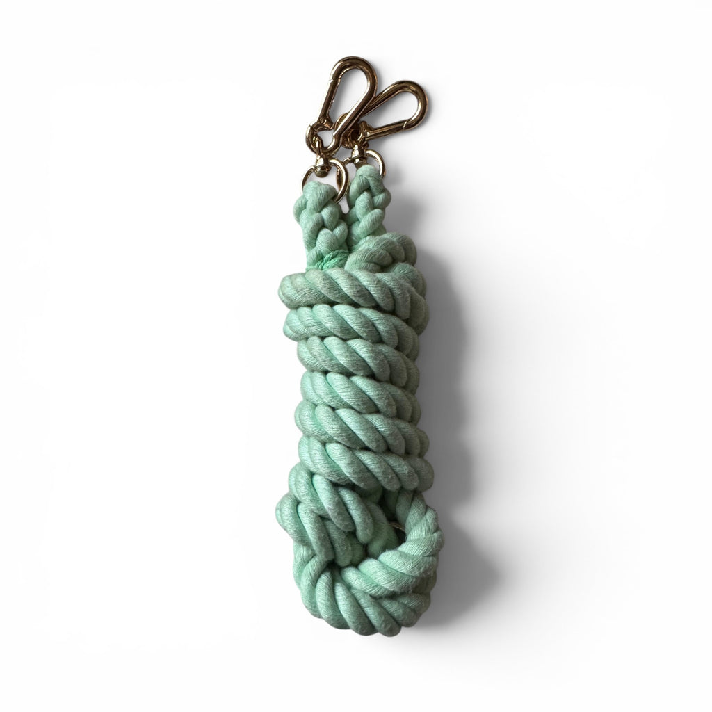 Mint Green Multi-Use 7ft Rope Dog Lead – Bold, Durable & Versatile