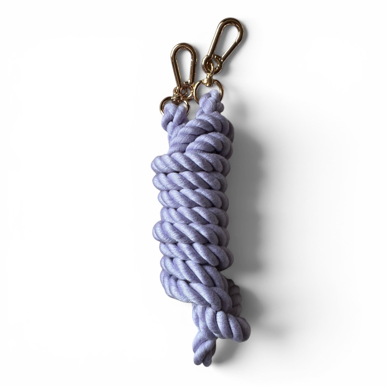Lilac Multi-Use 7ft Rope Dog Lead – Hands Free Leash & Training Lead