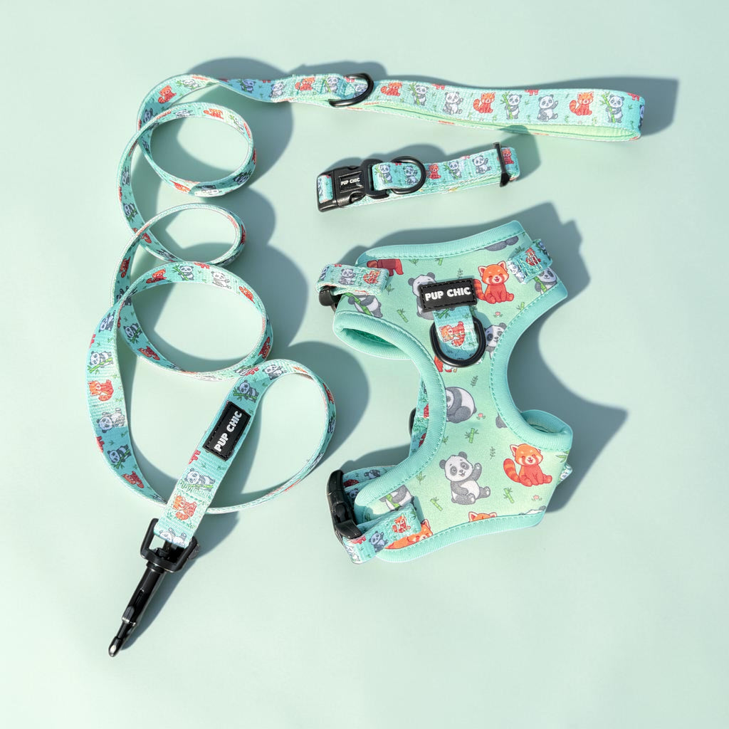 Panda Paradise Step-In Adjustable Dog Harness