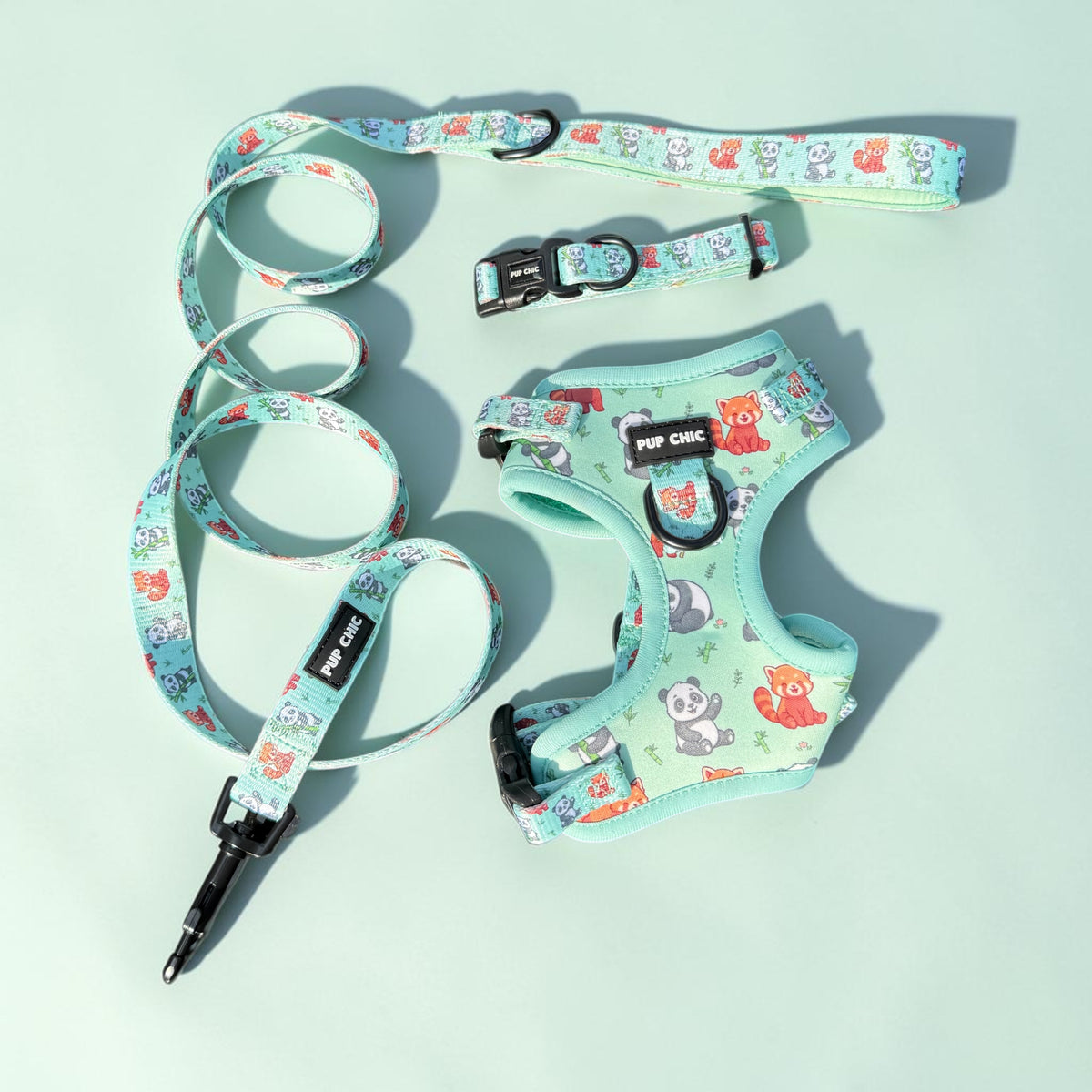 Panda Paradise Step-In Adjustable Dog Harness