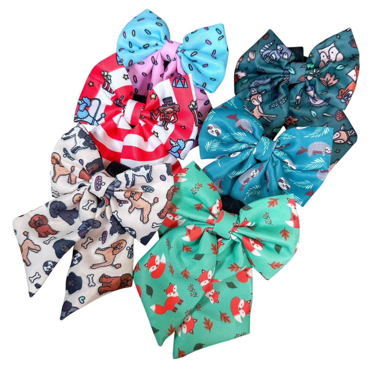 Autumn Wonderland Sailor Bow Tie for Dog