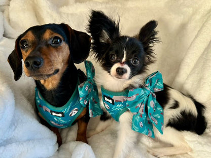 Lazy Sloth Sailor Bow Tie for Dog