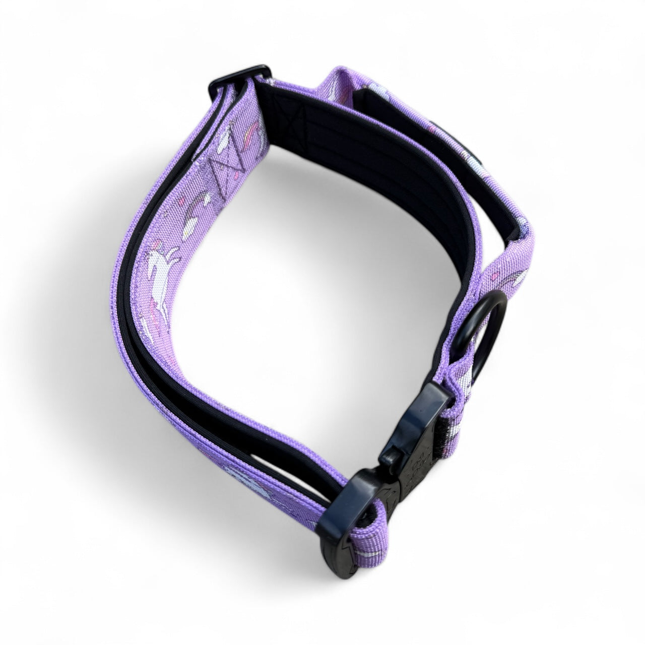 Daydreams and Unicorns Tactical Dog Collar (M–XL) – Heavy-Duty Strength Meets Bold Style