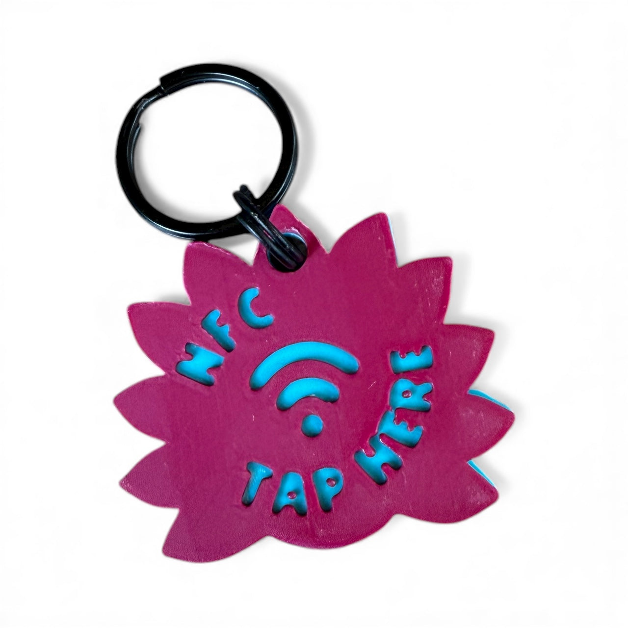 Peacock NFC Dog Tag - Smart Pet ID Tag