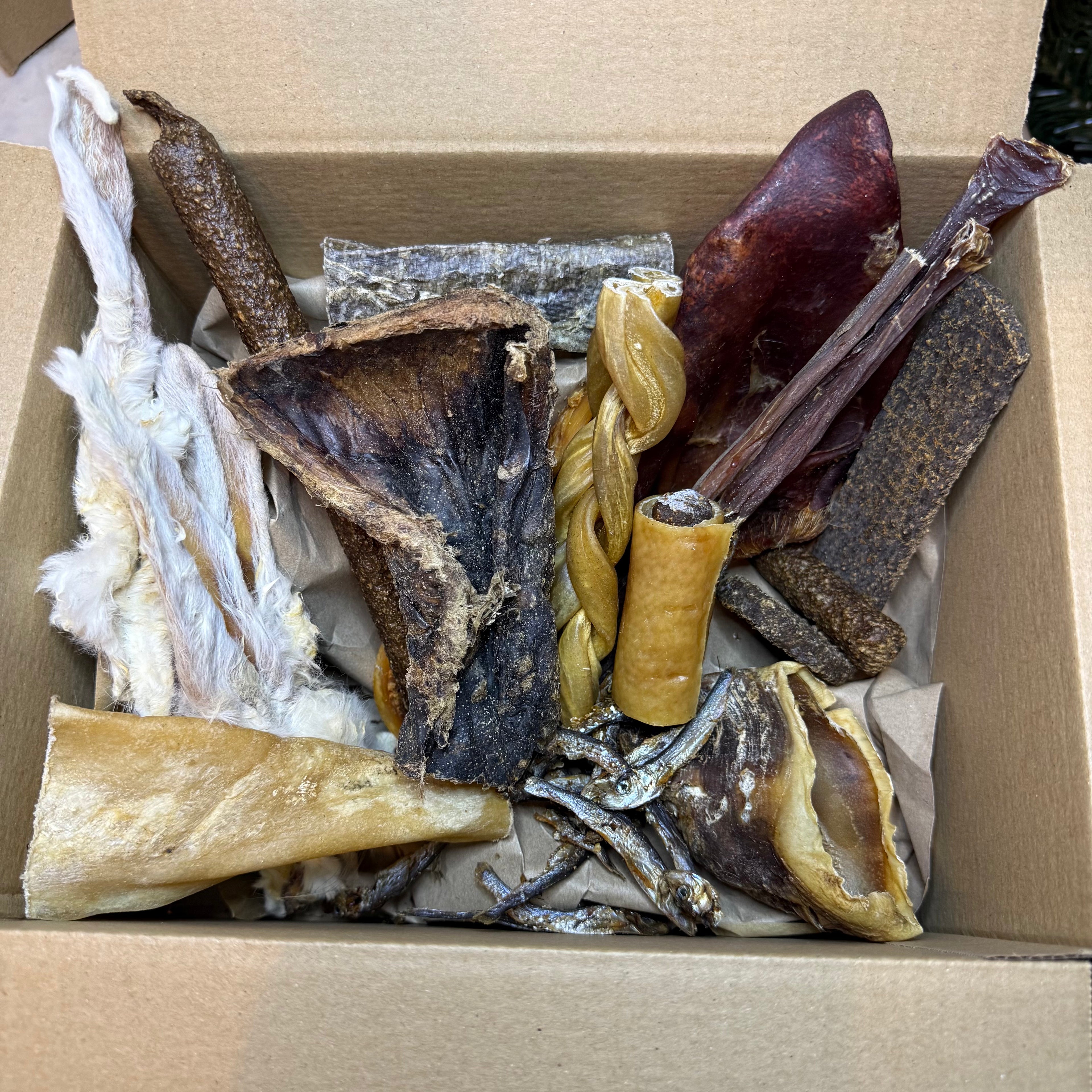 Natural Dog Treat Box