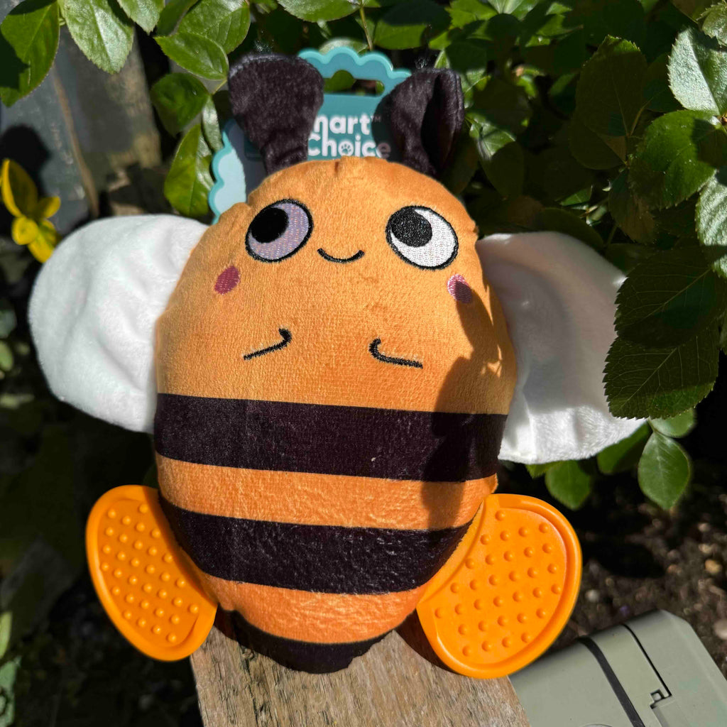 Bumble Bee Plush Dog Toy
