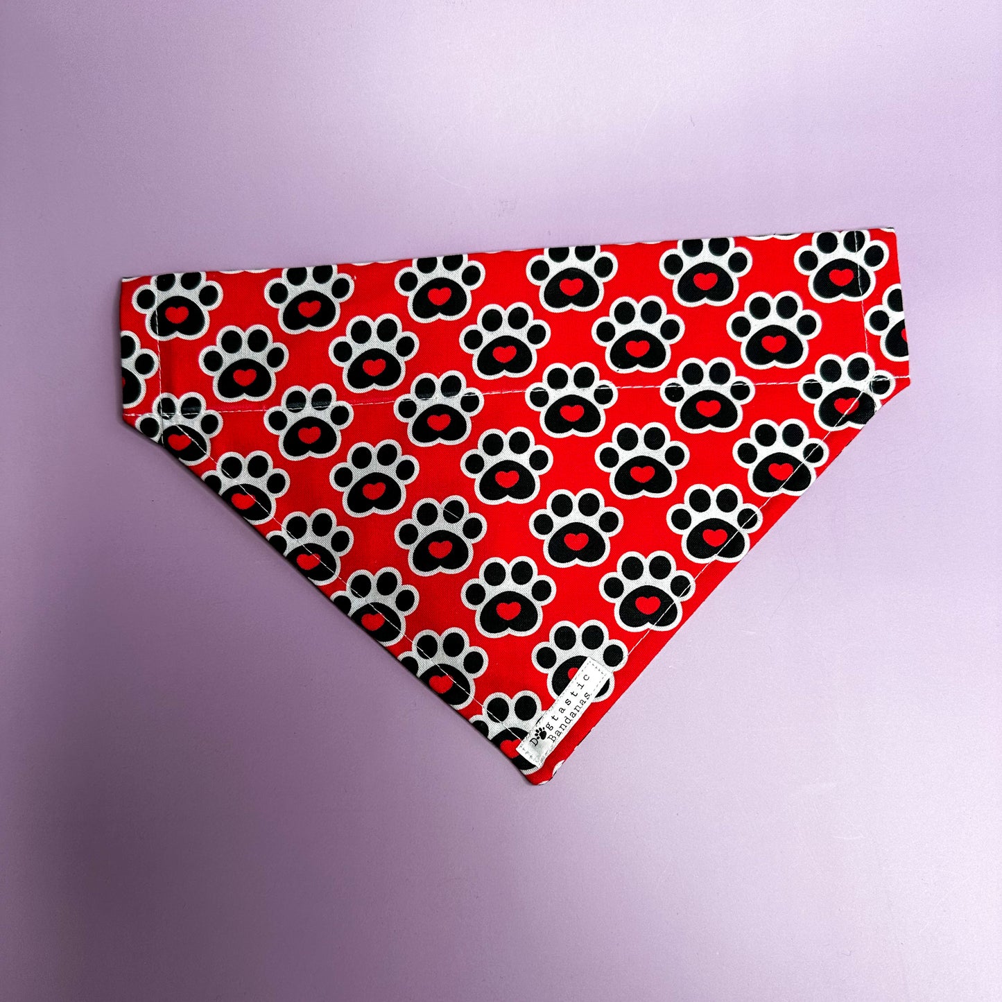 Dog bandanas - paw prints