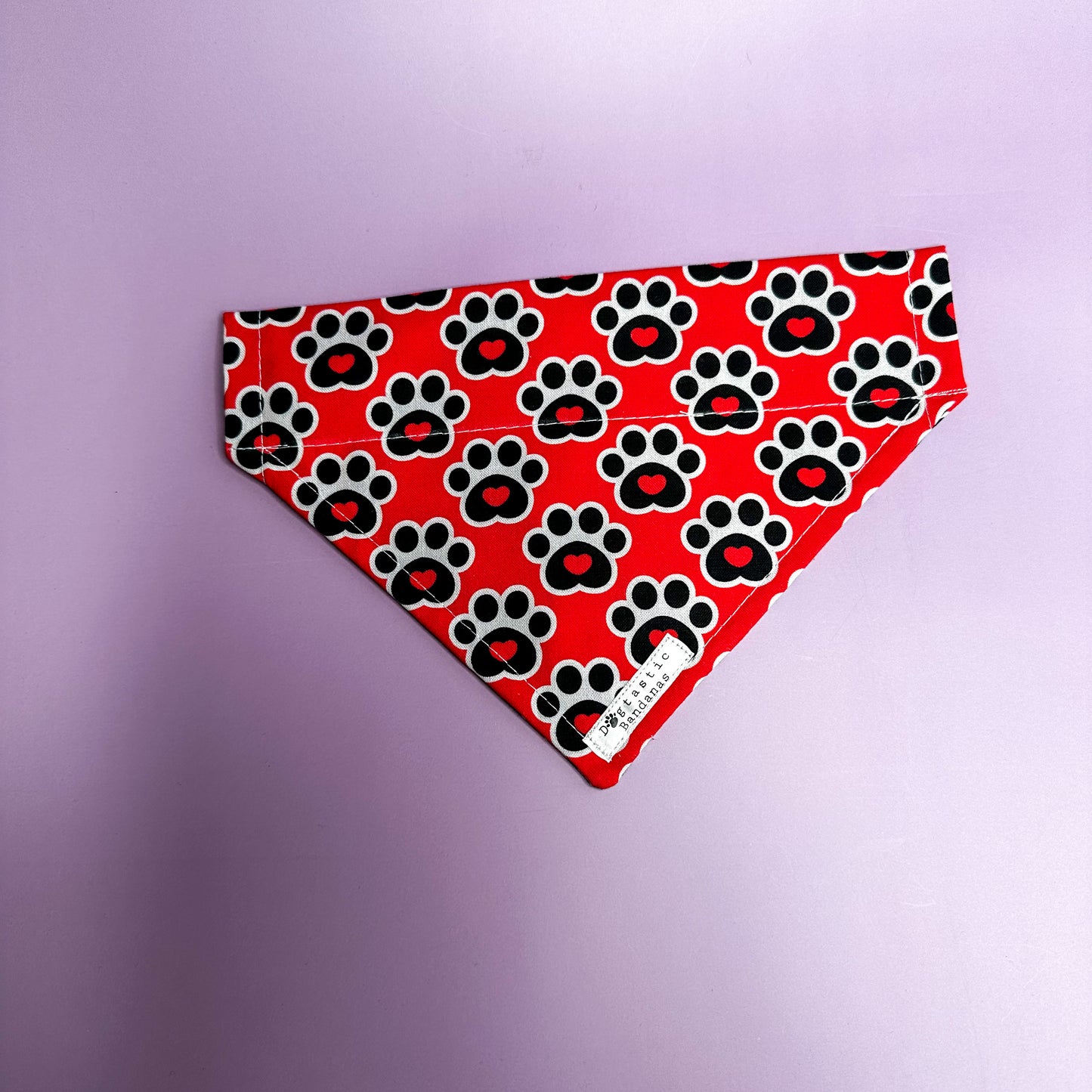 Dog bandanas - paw prints