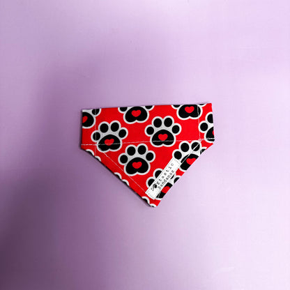 Dog bandanas - paw prints