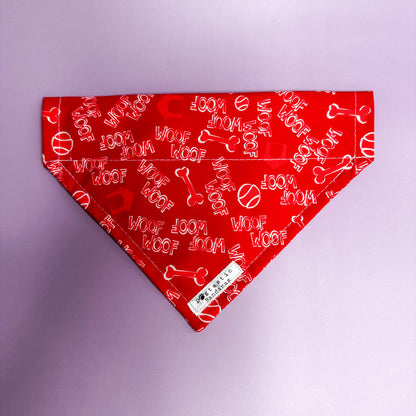 Dog bandanas - woof