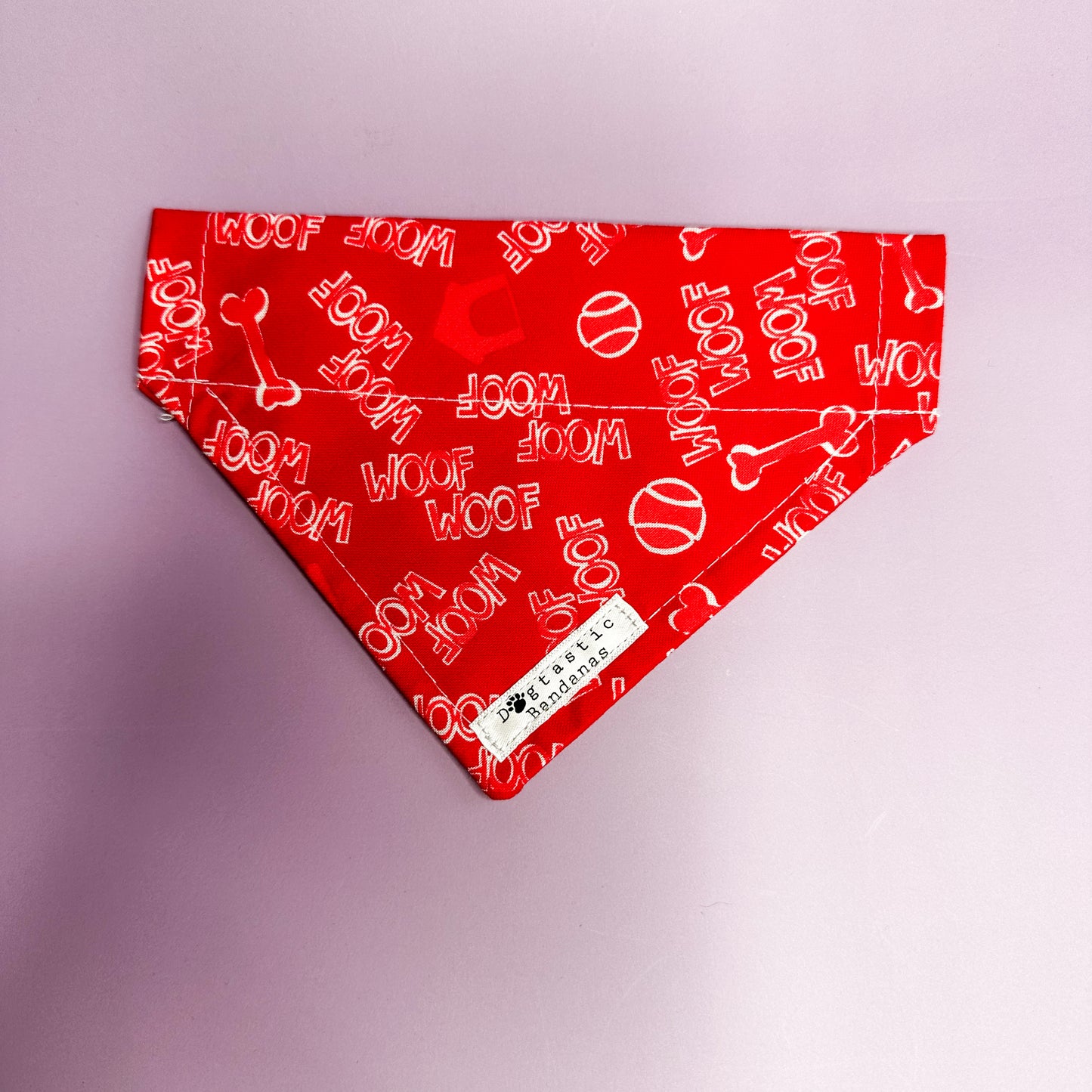 Dog bandanas - woof