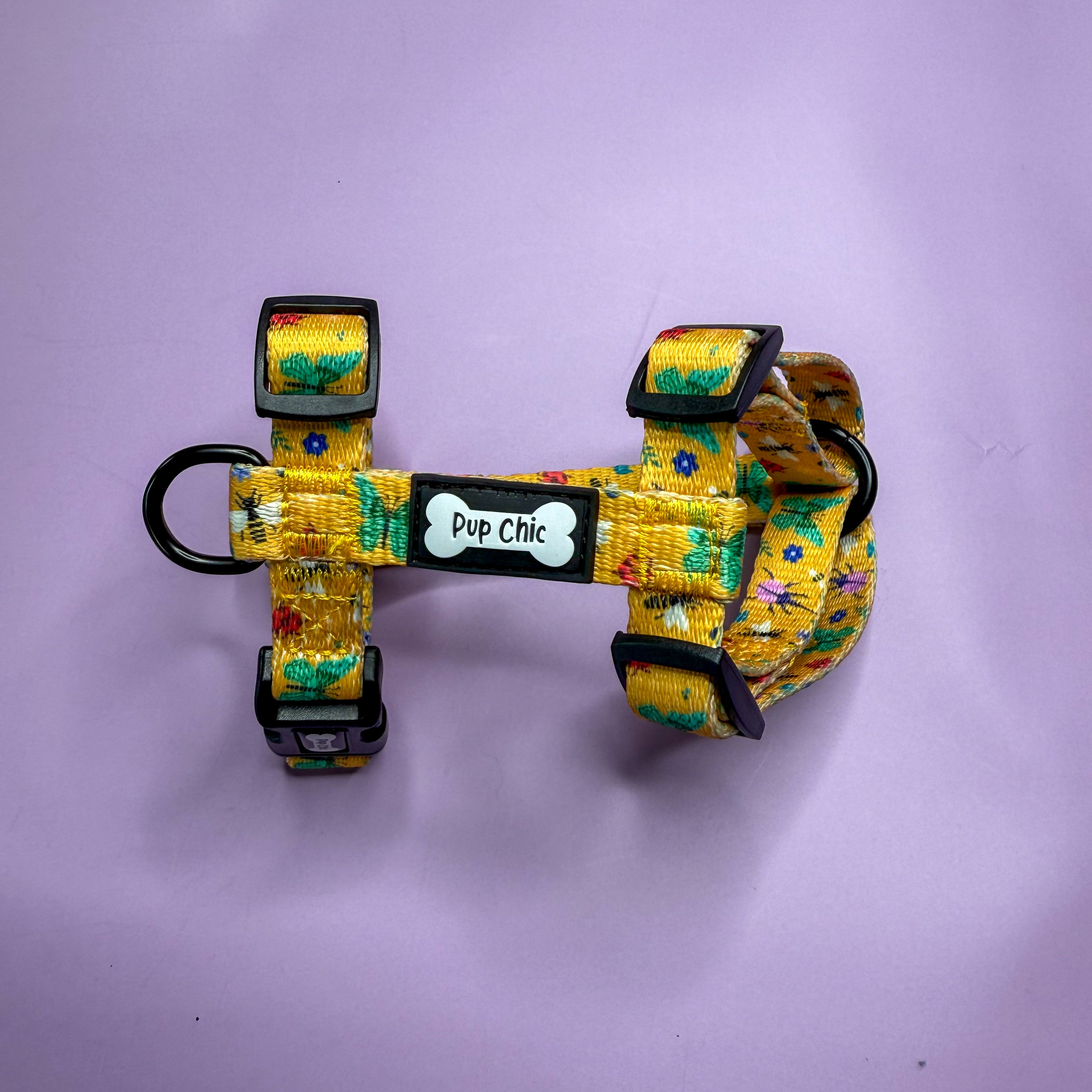 Summer Buzzin’ puppy XXXS strap harness