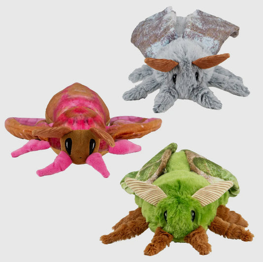 Ancol Fluffy Moths – Playtime Cuddle Toy