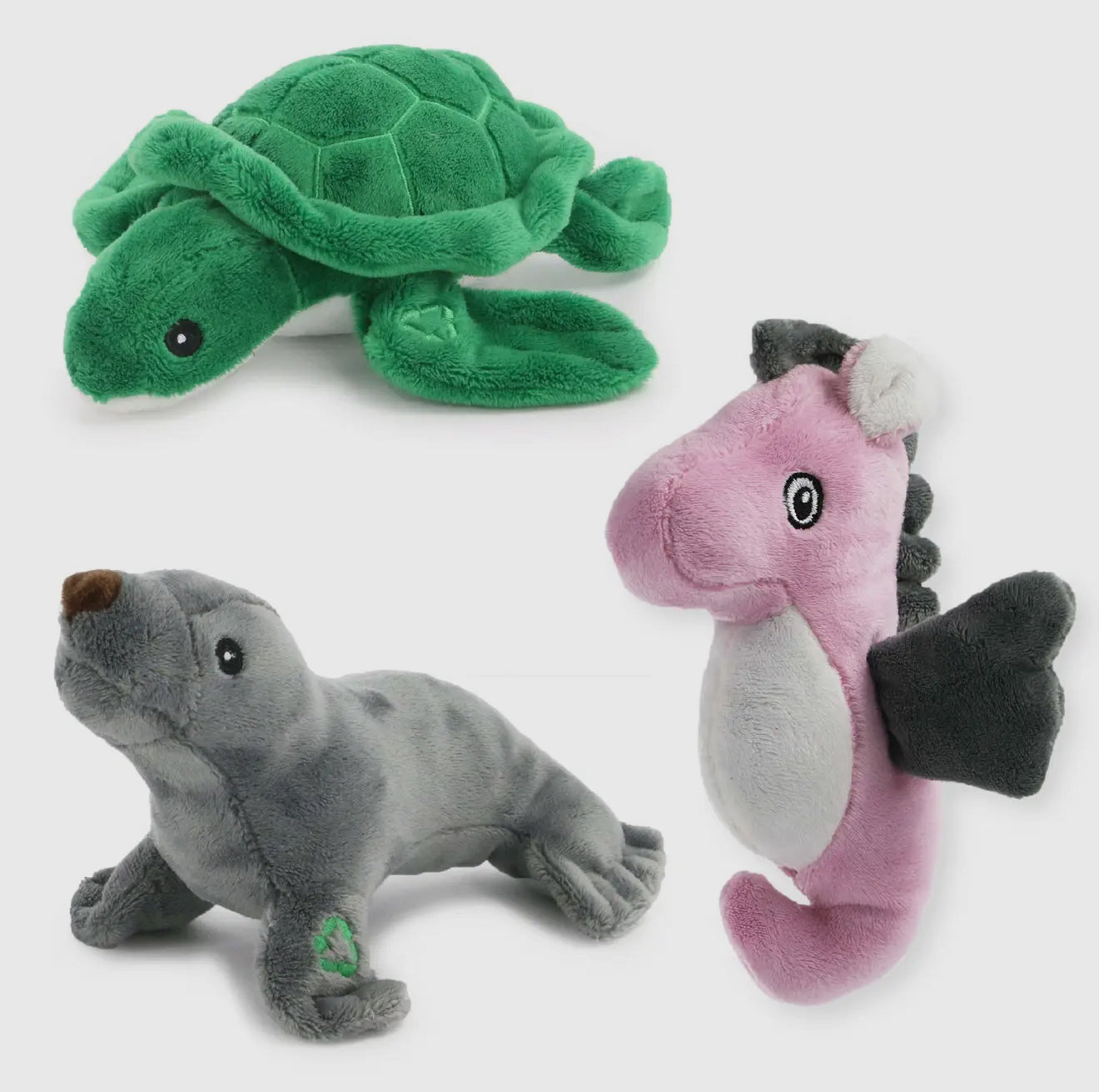 Eco-Friendly Mini Sea Animals Dog Toys – Made From Recycled Plastic
