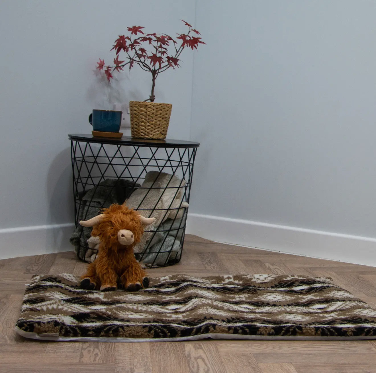 Fergus the Highland Cow – Soft Plush Dog Toy for Snuggles & Gentle Play