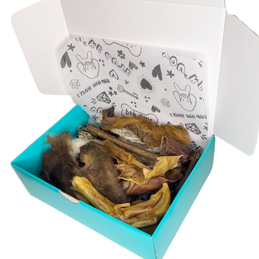 Surf and Turf Treat Box - Natural Dog Treats - Pup Chic Boutique