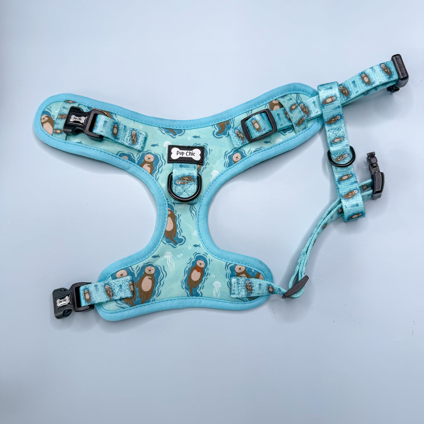 Otterly Lovely Step-in Adjustable harness (XXS-XS) 🦦💙