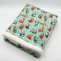 Panda Paradise Sherpa Blanket