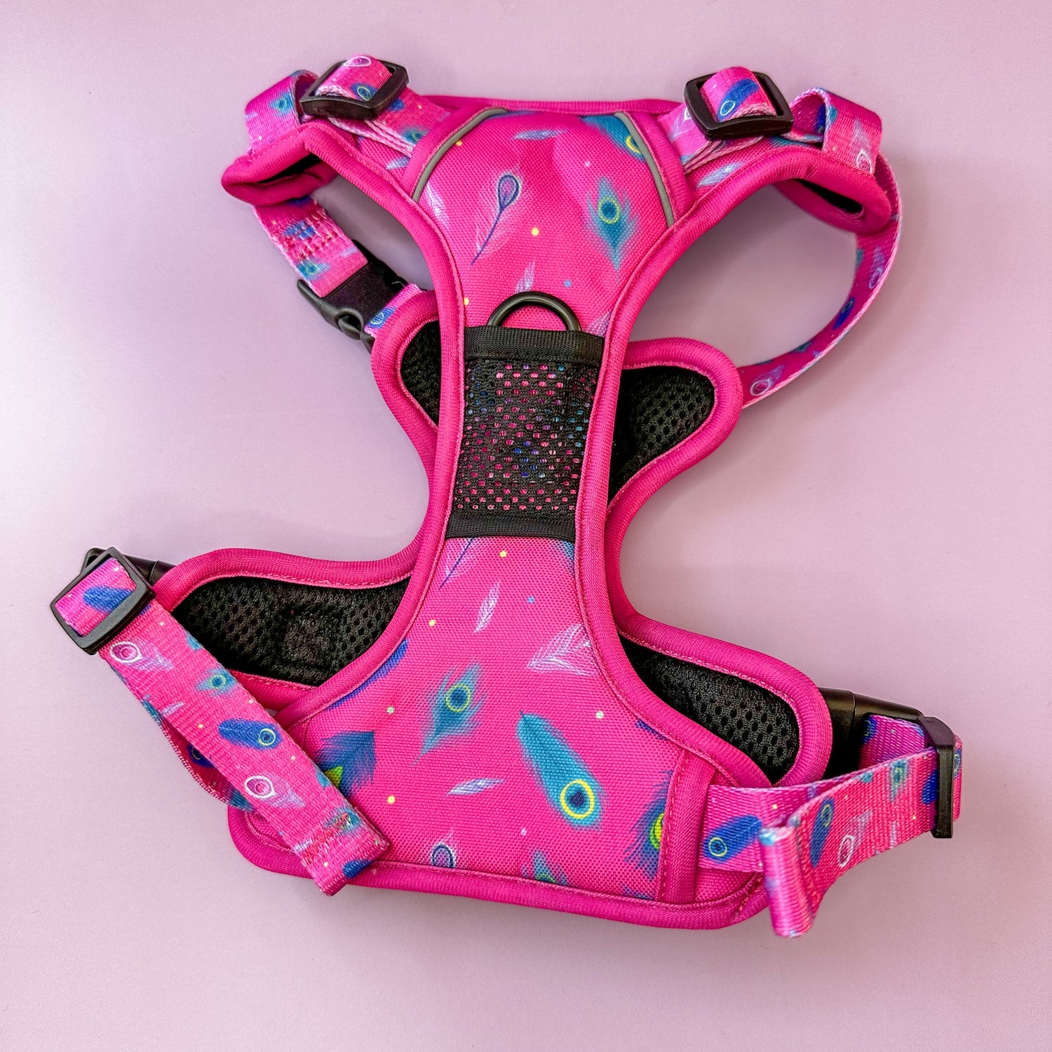 Peacock Power No Pull Tactical Dog Harness