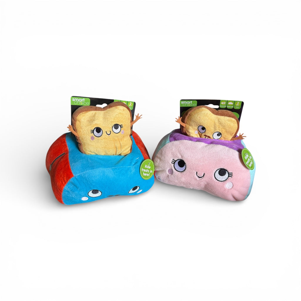 Smart Choice Treat-Hiding Toaster Dog Toy