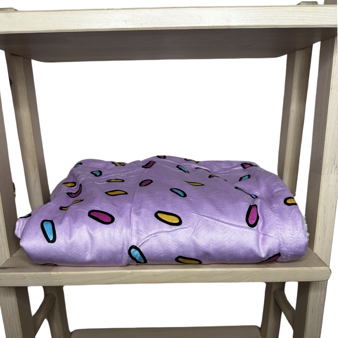 Pink Sprinkles For Days blanket - fleece dog blanket - Pup Chic Boutique
