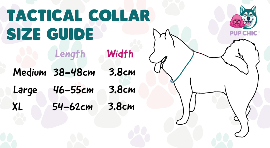 Panda Paradise Tactical Dog Collar