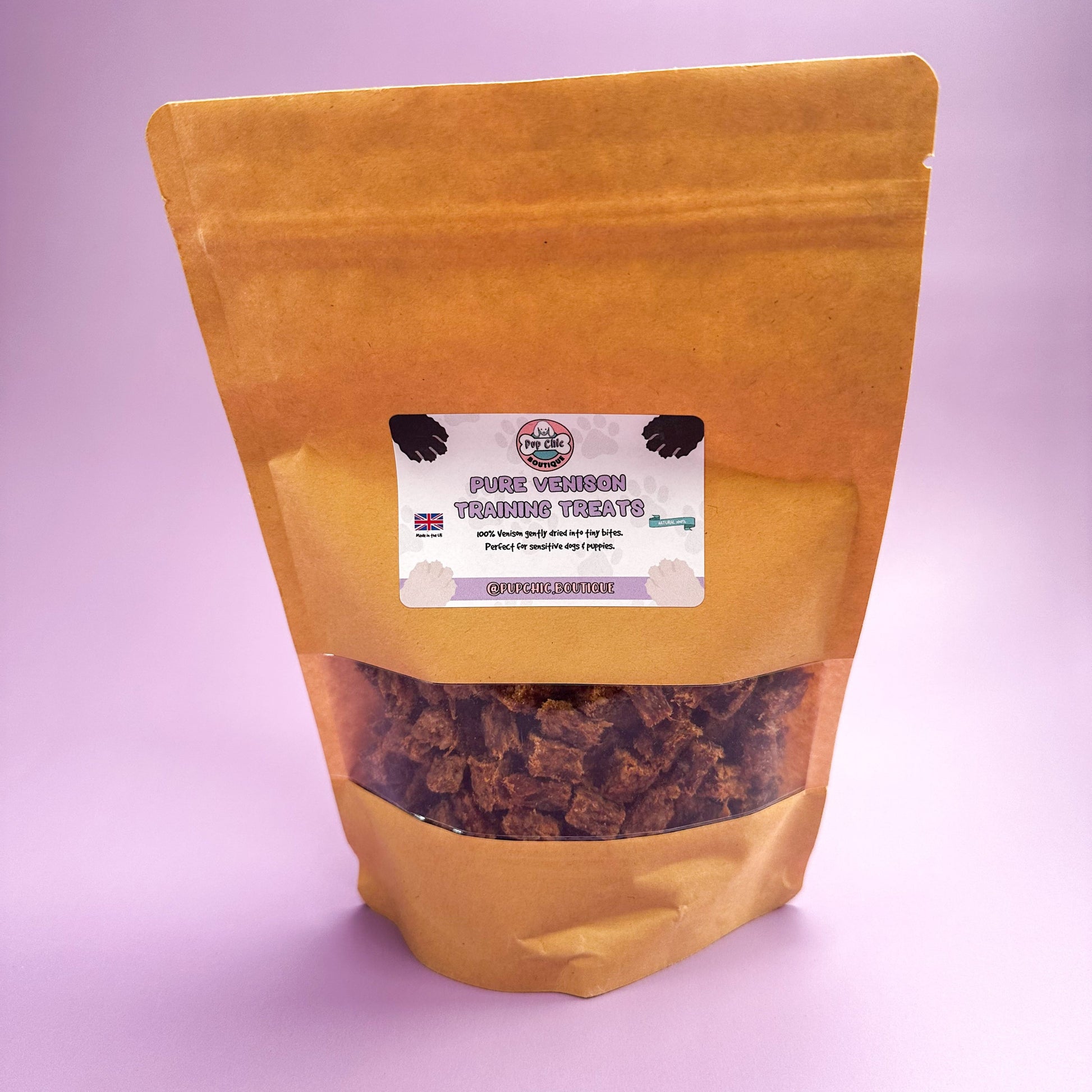 Pure Venison Training Treats - Pup Chic Boutique