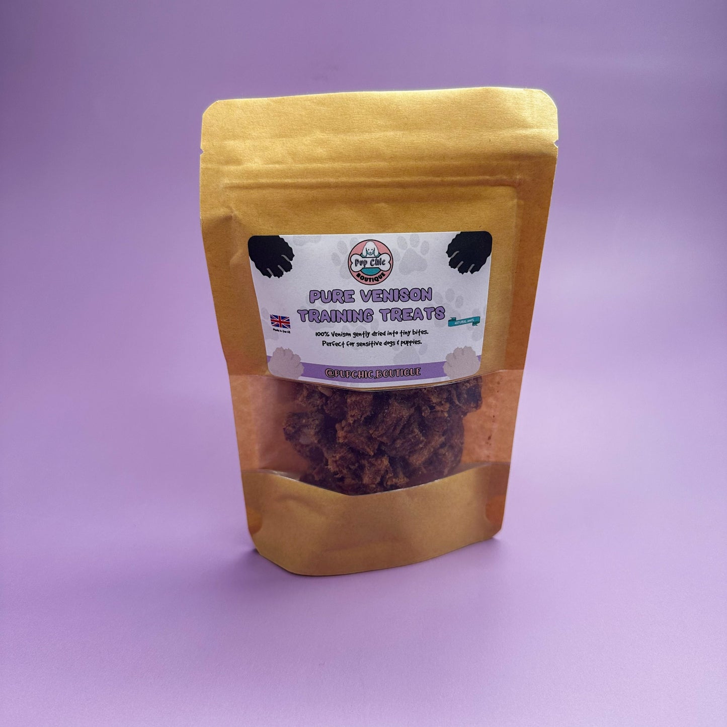 Pure Venison Training Treats - Pup Chic Boutique