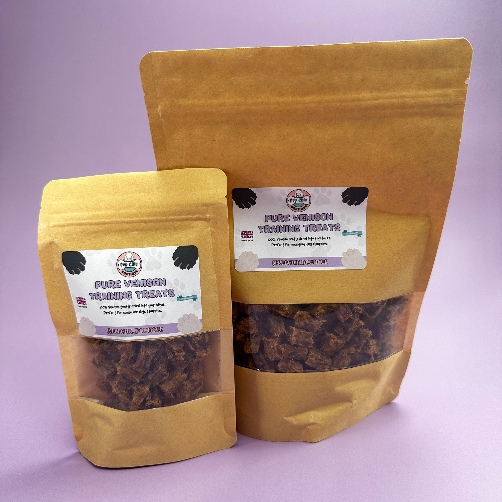 Pure Venison Training Treats - Pup Chic Boutique